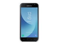 Samsung Dual Layer Cover EF-PJ330 - Baksidedeksel for mobiltelefon - hvit - for Galaxy J3 (2017)