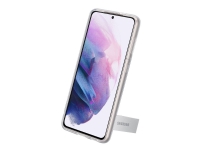 Samsung Clear Standing Cover EF-JG991 - Baksidedeksel for mobiltelefon - polykarbonat, termoplast-polyuretan (TPU) - blank - for Galaxy S21 5G