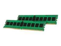 Kingston ValueRAM - DDR4 - sett - 8 GB: 2 x 4 GB - DIMM 288-pin - 2400 MHz / PC4-19200 - CL17 - 1.2 V - ikke-bufret - ikke-ECC