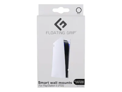 Floating Grip PS5 veggfeste i hvitt