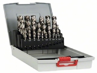 Bosch ProBox HSS-G, DIN 338 - Borsett - for metall - bor - 25 deler - 1-13 mm - H8 - cylindrical