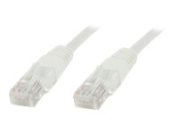 MicroConnect - Nettverkskabel - RJ-45 (hann) til RJ-45 (hann) - 10 m - UTP - CAT 6 - hvit