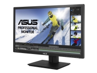 ASUS PB278QV - LED-skjerm - 27 - 2560 x 1440 - IPS - 300 cd/m² - 5 ms - HDMI, DVI-D, VGA, DisplayPort - høyttalere - svart