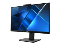 Acer B277 Dbmiprczx - LED-skjerm - 27 - 1920 x 1080 Full HD (1080p) @ 75 Hz - IPS - 250 cd/m² - 4 ms - HDMI, VGA, DisplayPort - høyttalere - svart