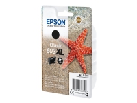Epson 603XL - 8.9 ml - XL - svart - original - blære med RF/lyd-alarm - blekkpatron - for Expression Home XP-2150, 2155, 3150, 3155, 4150, 4155 WorkForce WF-2820, 2840, 2845, 2870
