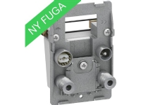LK FUGA Antenneudtag TV/R/SAT/DAB slutdåse TD254E, Class A+, 112 modul, indsats