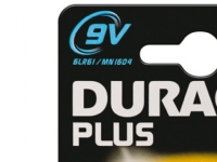 Duracell Plus batteri 9V - Alkaline batteri 9V, , pakke a 1stk