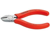 Knipex 70 11 110, Avbitertang, Kromvanadiumstål, Plastikk, Rød, 11 cm, 91 g