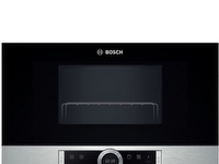 Bosch Serie | 8 BFL634GB1 - Mikrobølgeovn - innebygd - 21 liter - 900 W - svart
