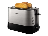 Philips Viva Collection HD2637 - Brødrister - 2 skive - 2 Spor - svart