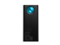 Baseus Amblight, 30000 mAh, 3,7 V, 65 W, Sort