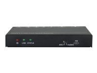 VivoLink Transmitter+Receiver - Video/lyd/infrarød/seriell-utvider - HDMI - fiberoptisk - opp til 300 m