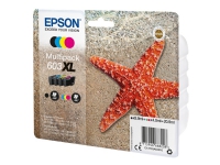 Epson 603XL Multipack - 4-pack - XL - svart, gul, cyan, magenta - original - blister - blekkpatron - for Expression Home XP-2150, 2155, 3150, 3155, 4150, 4155 WorkForce WF-2820, 2840, 2845, 2870