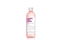 Vitaminvand vitamin well awake, hindbær, 500 ml, pakke a 12 stk.