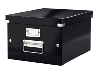 Arkivboks Click & Store Medium A4 sort