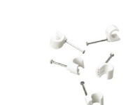 SCHNEIDER ELECTRIC Thorsman clips tc7-10/25mm h rund hvid, 20 stk- I pose for DIY