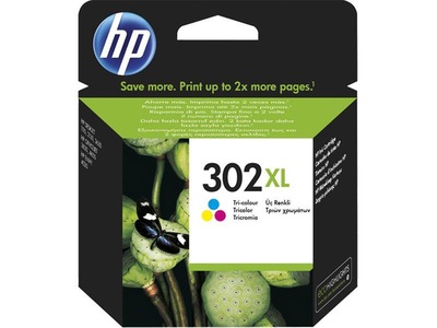 HP Blekk 302XL Tricolor