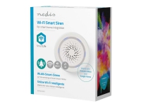 Nedis WiFi Smart Siren - Sirene - trådløs - Wi-Fi