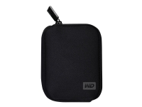 WD My Passport WDBABK0000NBK - Lagerdriverbag - svart - for My Passport Essential WDBAAA4000, WDBAAA5000, WDBACY7500 My Passport for Mac WDBAAB2500