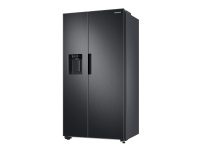 Samsung RS6JA8811B1 - Kjøleskap/fryser - side-ved-side med vannautomat, isdispenser - bredde: 91.2 cm - dybde: 71.6 cm - høyde: 178 cm - 634 liter - Klasse E - premium black steel