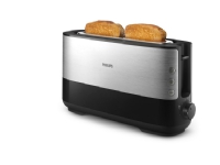Philips Viva Collection HD2692 - Brødrister - 2 skive - 1 Spor - svart