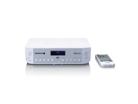Lenco KCR-200WH, Personlig, Analog og digital, DAB+,FM, LED, 10 m, Hvit