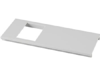 HAGER Lågudsnit 1SC/BR 170 PH enkelt modul Clicline Længde 250 mm, hulstart 40 mm Perlehvid ral 9016 plast