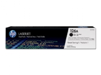 HP 126A - 2-pack - svart - original - LaserJet - tonerpatron (CE310AD) - for Color LaserJet Pro CP1025 LaserJet Pro MFP M175 TopShot LaserJet Pro M275