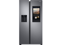 Samsung RS6HA8880S9 - Kjøleskap/fryser - side-ved-side med vannautomat, isdispenser - Wi-Fi - bredde: 91.2 cm - dybde: 71.6 cm - høyde: 178 cm - 614 liter - Klasse F - stil i rustfritt stål