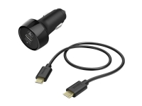 Hama Power Delivery PD/Qualcomm® 18W USB-C-Kabel 1,5 m sw 12 V, 24 V