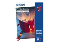 Epson Photo Quality Ink Jet Paper - Matt - belagt - ren hvit - A4 (210 x 297 mm) - 102 g/m² - 100 ark papir - for EcoTank ET-2810, 2815, 2825, 2826, 2850, 2851, 2856, 4800, 4850 SureColor SC-P700, P900
