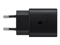 SAMSUNG 25W USB-C TRAVEL ADAPTER (without USB cable) - 25W, 3A, Super Fast Charge, Black