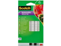 3M 301008C36 Klæbepuder Scotch® Transparent (L x B) 10 mm x 8 mm 84 stk