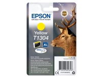 Epson Stag Singlepack Yellow T1304 DURABrite Ultra Ink, Høyt (XL) utbytte, Pigmentbasert blekk, 10,1 ml, 1005 sider, 1 stykker