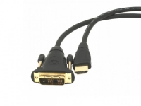 Gembird CC-HDMI-DVI-6 - Adapterkabel - DVI hann til HDMI hann - 1.8 m