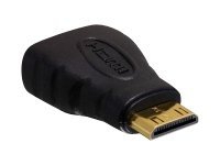 Delock High Speed HDMI - HDMI-adapter - mini-HDMI hann til HDMI hunn