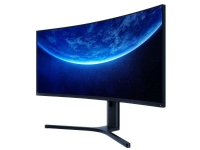 Xiaomi Mi - LED-skjerm - buet - 34 (34 for å se) - 3440 x 1440 WQHD @ 144 Hz - VA - 300 cd / m² - 3000: 1 - 4 ms - 2x HDMI / 2x DisplayPort- Svart