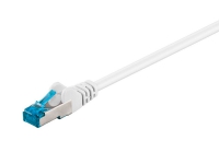 CAT 6A Patchkabel, S/FTP (PiMF), hvid