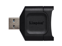 Kingston Technology MobileLite Plus, SD, Svart, Windows 10, Windows 8.1, Windows 8, Mac OS X v. 10.10.x+, Linux v.2.6.x+, Chrome OS, USB 3.2 Gen 1 (3.1 Gen 1) Type-A, 0 - 60 °C, -20 - 70 °C
