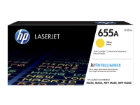 HP 655A - Gul - original - LaserJet - tonerpatron (CF452A) - for Color LaserJet Enterprise M652, M653 LaserJet Enterprise Flow MFP M681, MFP M682