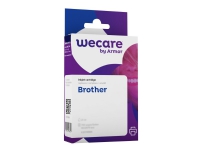 Wecare - 12.5 ml - svart - kompatibel - blekkpatron (alternativ for: Brother LC-123BK) - for Brother DCP-J100, J105, J132, J152, J552, J752, MFC-J245, J470, J650, J6520, J6720, J6920