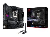ASUS ROG STRIX B660-G GAMING WIFI - Hovedkort - mikro ATX - LGA1700-sokkel - B660 Chipset - USB-C Gen2, USB-C Gen1, USB 3.2 Gen 1, USB 3.2 Gen 2, USB-C Gen 2x2 - 2.5 Gigabit LAN, Wi-Fi, Bluetooth - innbygd grafikk (CPU kreves) - HD-lyd (8-kanalers)
