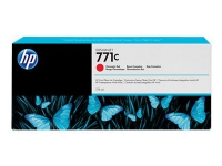 HP 771C - 775 ml - kromatisk rød - original - blekkpatron - for DesignJet Z6200, Z6800 Photo Production