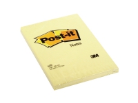 Post-it® large notes canary yellow™, 101 mm x 152 mm