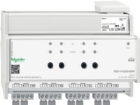 SCHNEIDER ELECTRIC KNX lysdæmper universal for LED 4x230/250W for DIN-skinne, bredde 144 mm