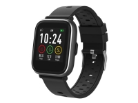 DENVER SW-161 - Svart - smartklokke med bånd - display 1.3 - Bluetooth - 148 g
