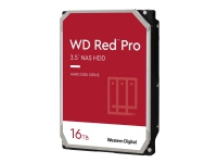 WD Red Pro NAS Hard Drive WD161KFGX - Harddisk - 16 TB - intern - 3.5 - SATA 6Gb/s - 7200 rpm - buffer: 512 MB