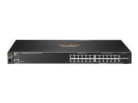 HPE Aruba 2530-24G - Switch - Styrt - 24 x 10/100/1000 + 4 x Gigabit SFP - stasjonær, rackmonterbar, veggmonterbar