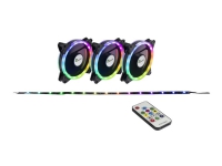 Argus RS-04 RGB - Kabinettvifte - 120 mm (en pakke 3)