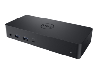 Dell Universal Dock - D6000 - Dokkingstasjon - USB - GigE - 130 watt - for Inspiron 3780 Latitude 5320, 5520, 7390 2-in-1, 7400 2-in-1 Vostro 53XX XPS 13 93XX